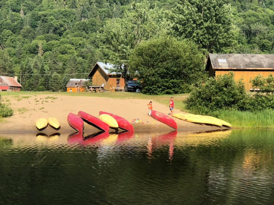 Canots et Kayak sur lac privé